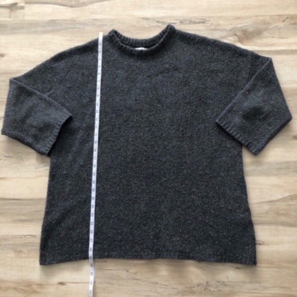 Oak + Fort Grey Women’s Sweater - Picture 3 of 6